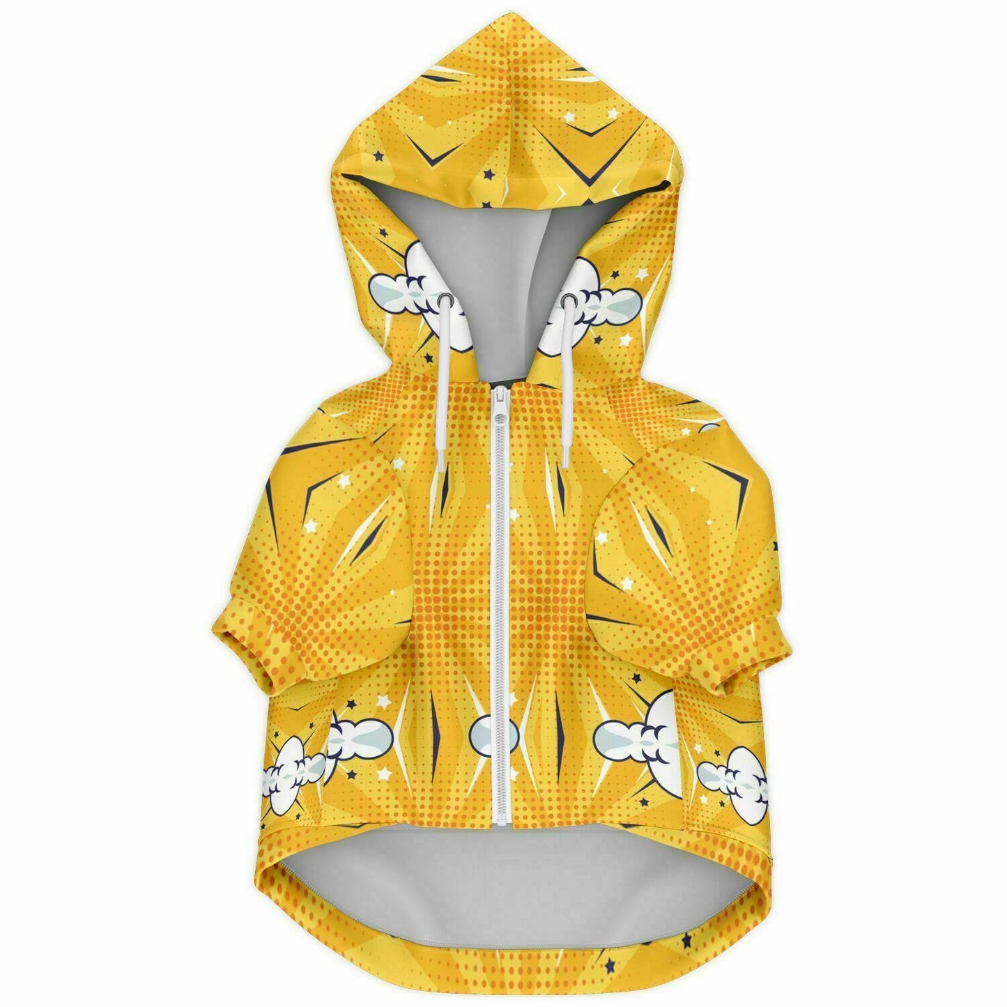 Hank - Pug Zip-Up Hoodie