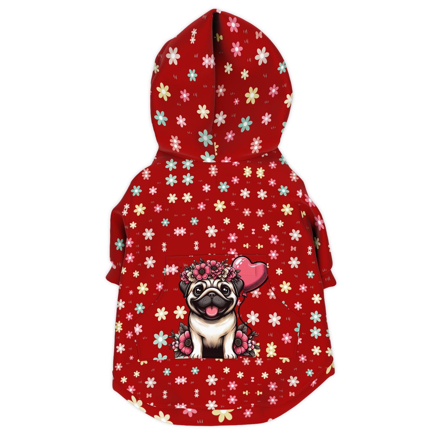 Synth - Pug Zip-Up Hoodie