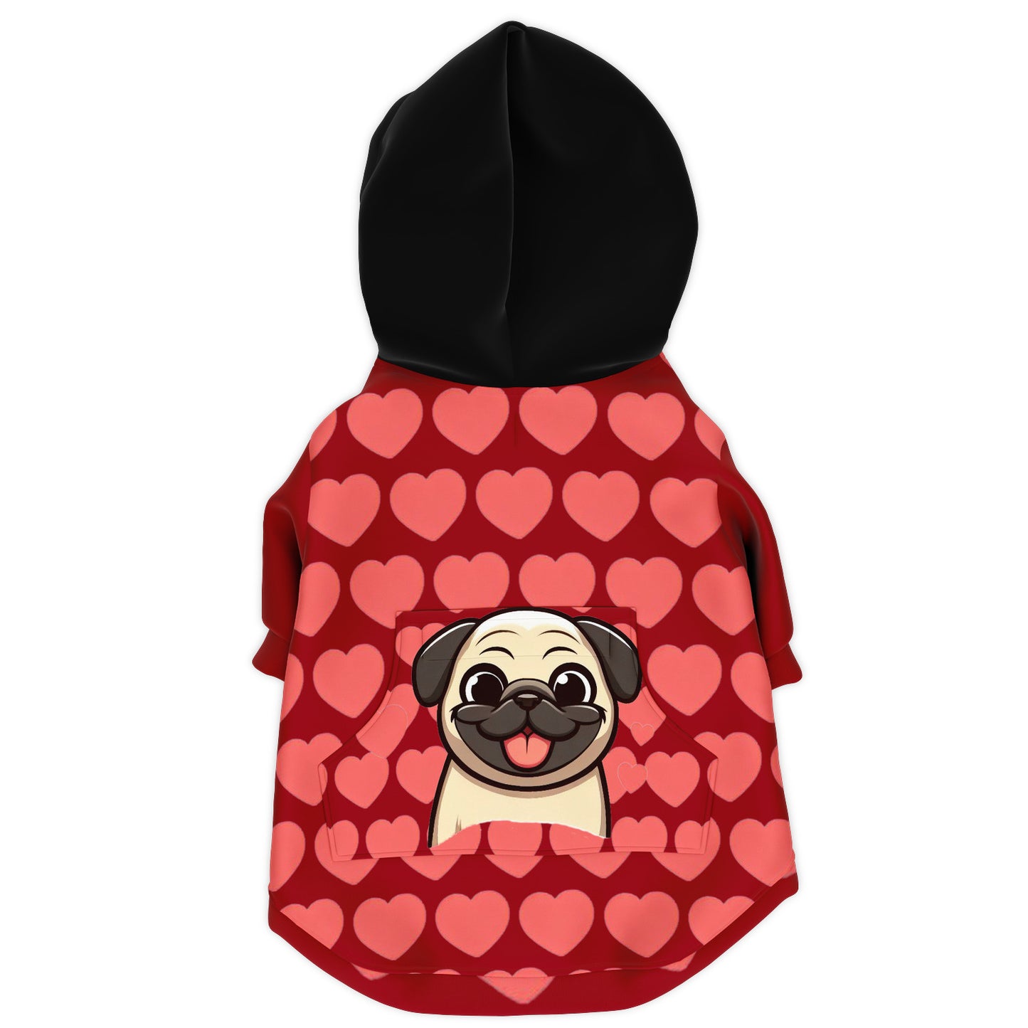 Piper - Pug Zip-Up Hoodie