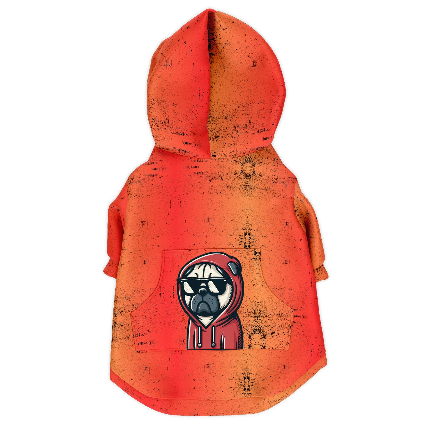 Archie - Pug Zip-Up Hoodie
