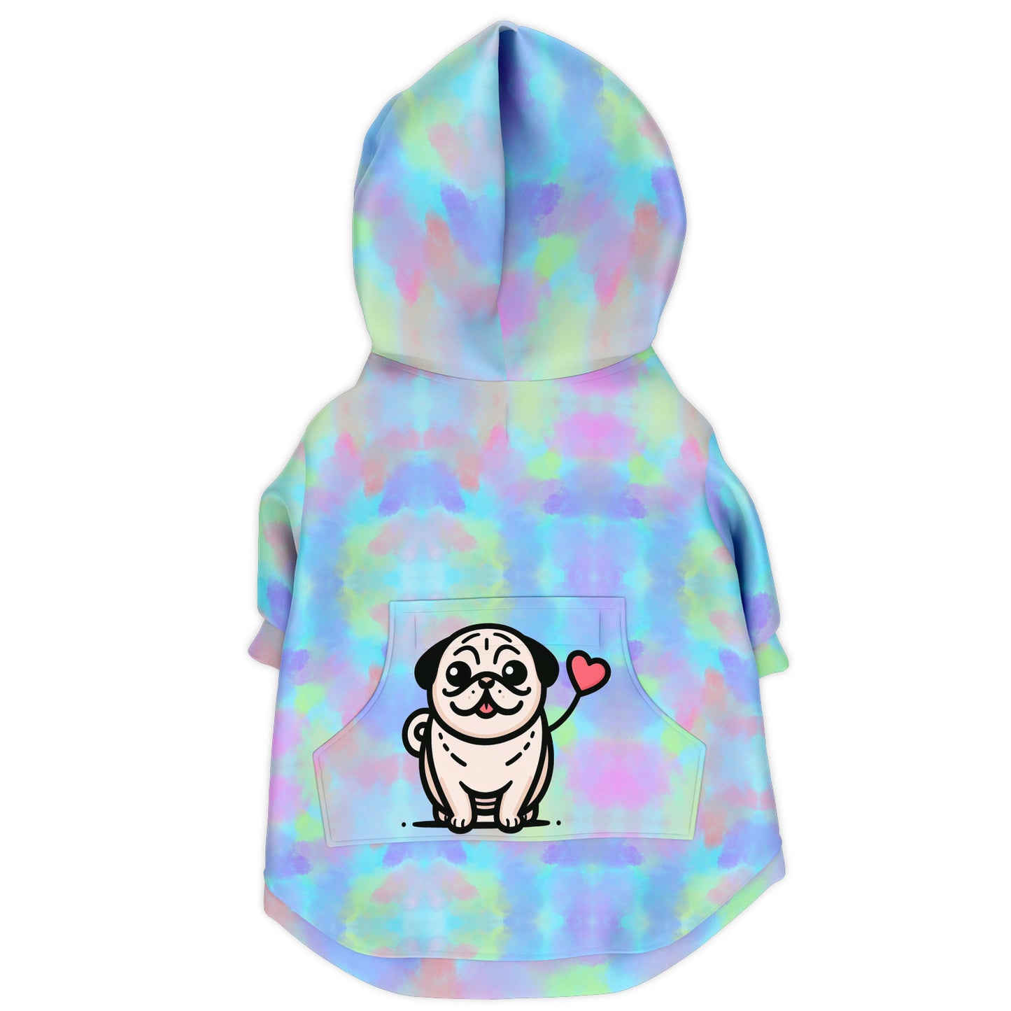 Ranger - Pug Zip-Up Hoodie