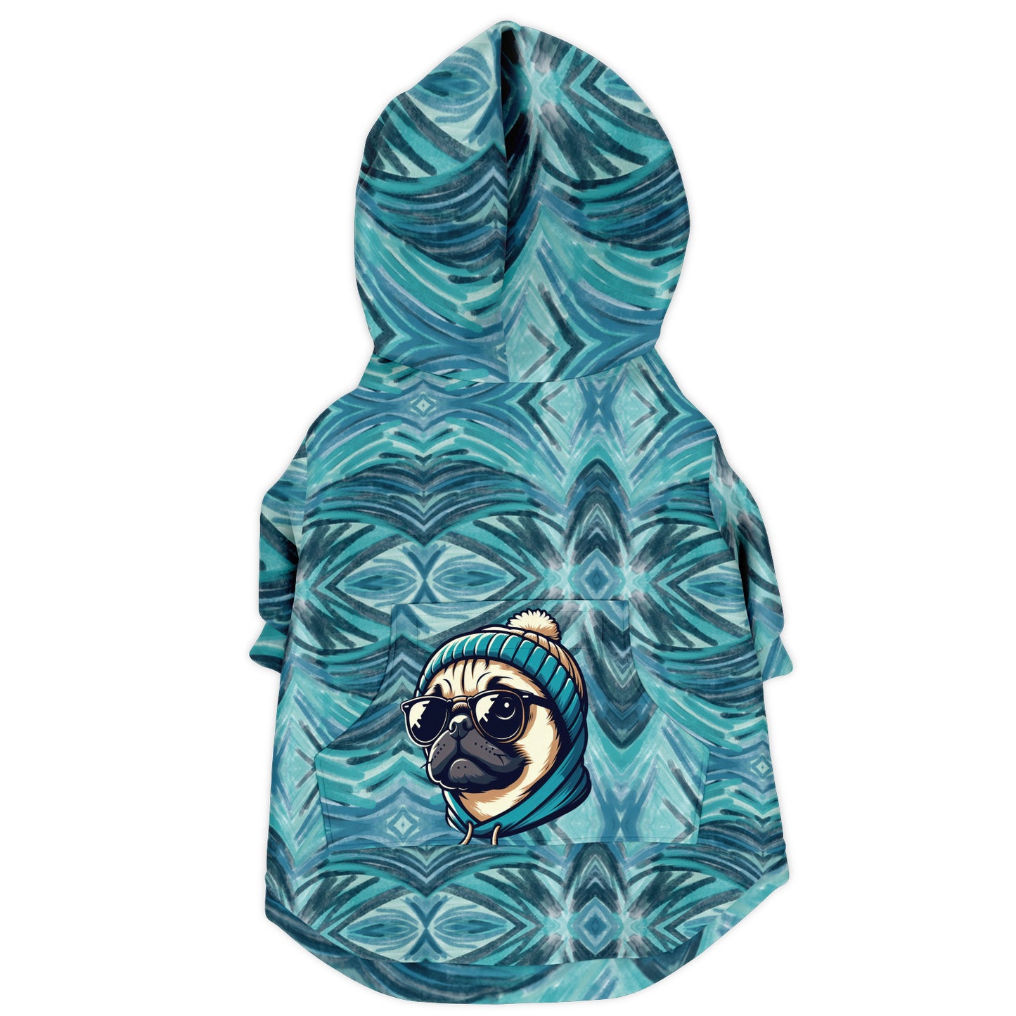 Bruno - Pug Zip-Up Hoodie