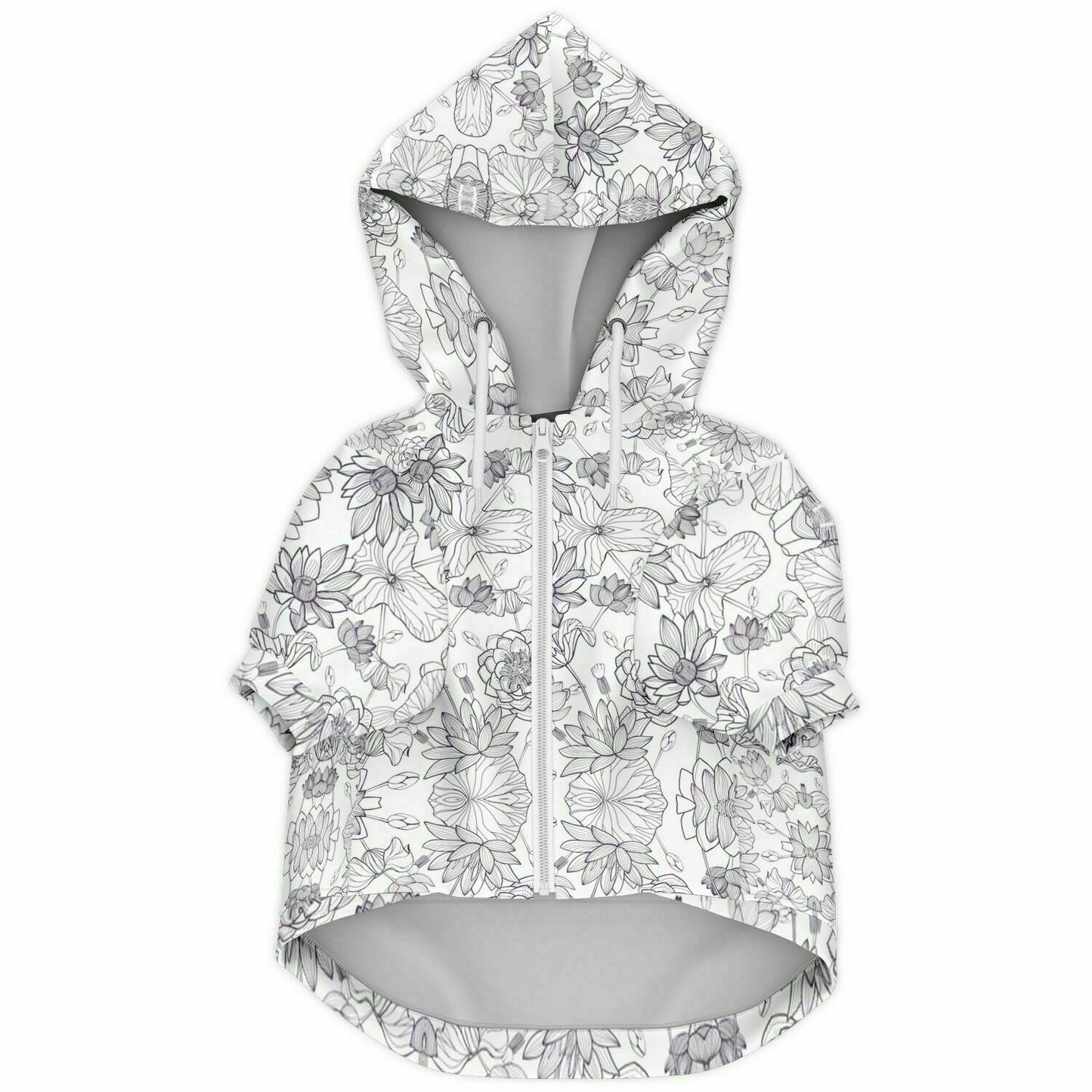 Donna - Pug Zip-Up Hoodie