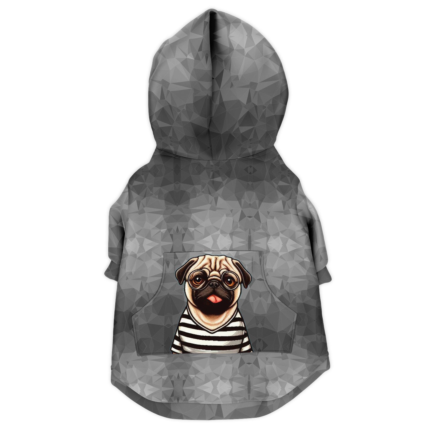 Ruby - Pug Zip-Up Hoodie