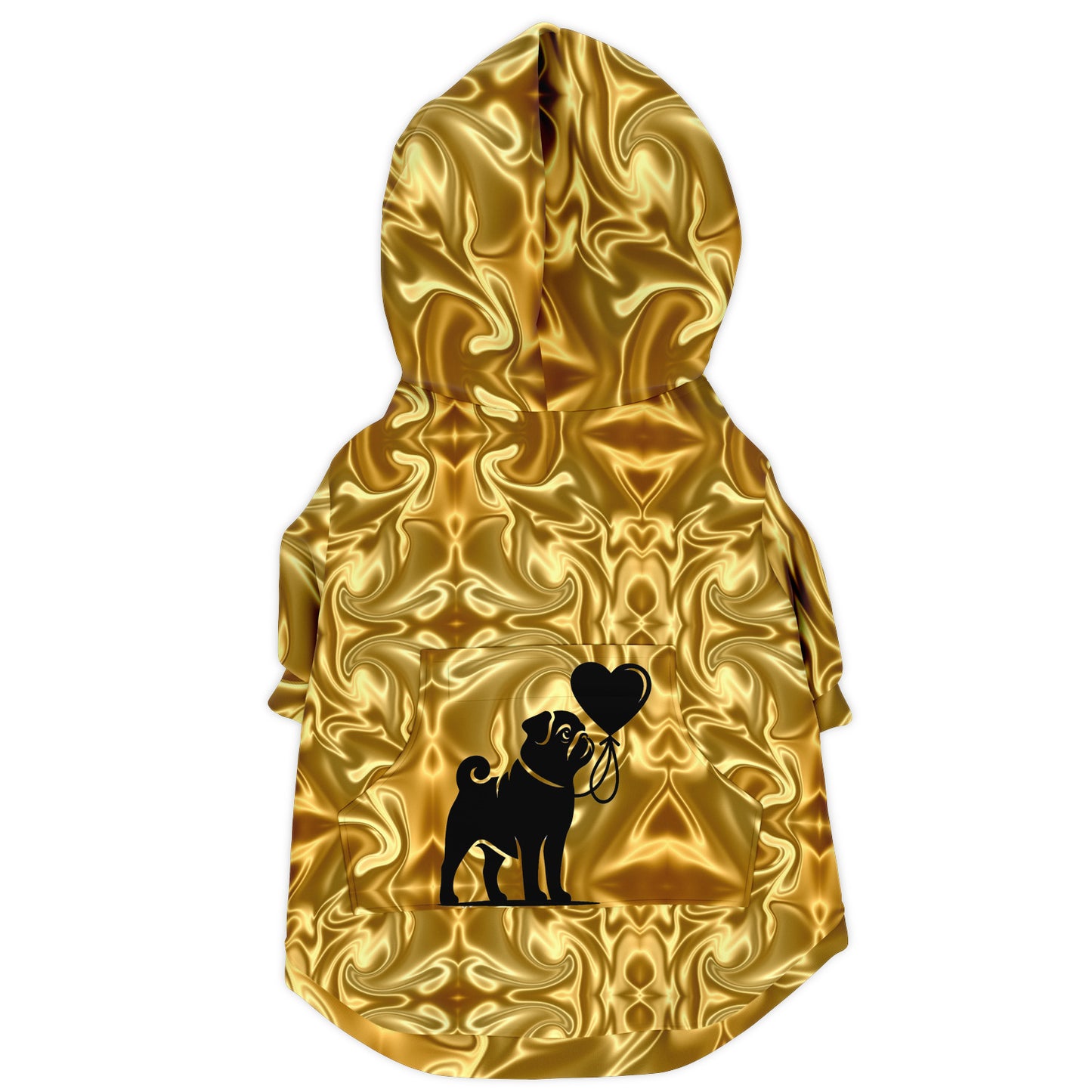 Louie - Pug Zip-Up Hoodie