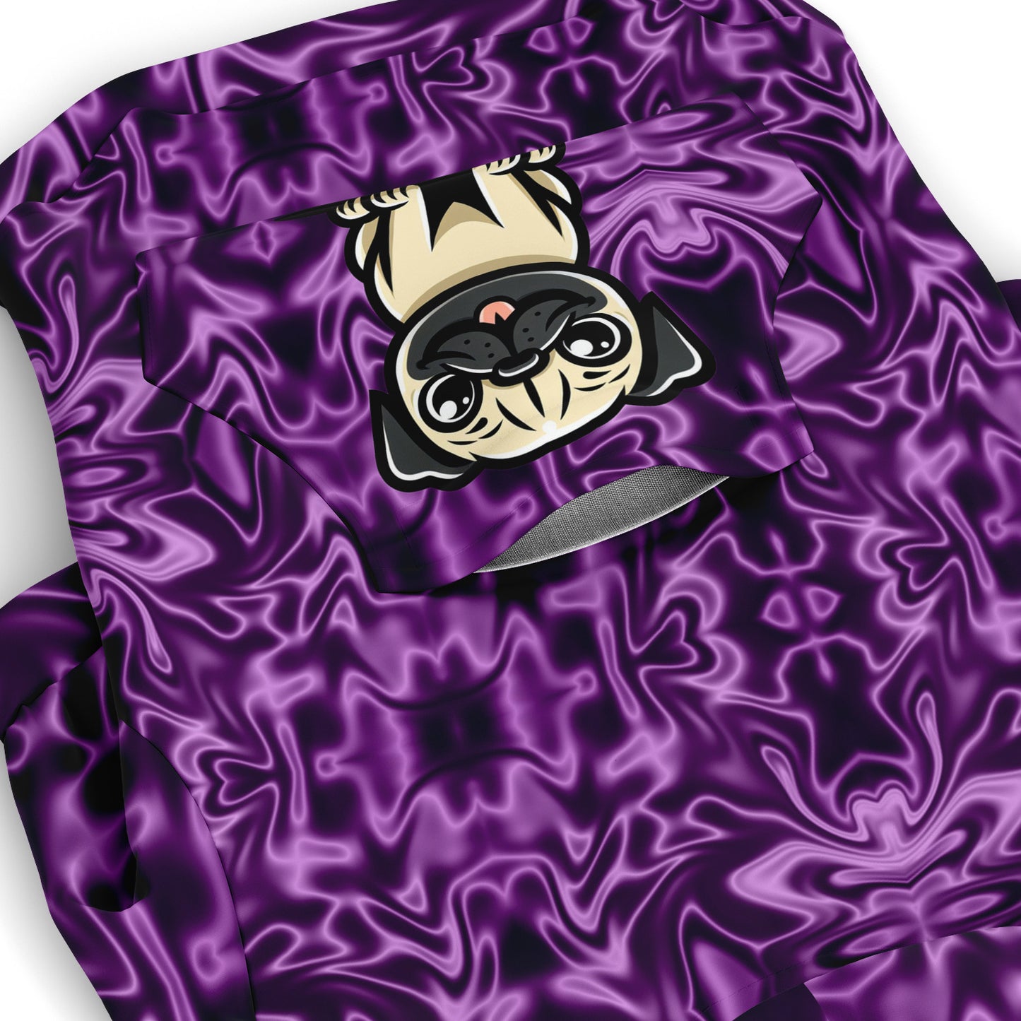Dog name - Pug Zip-Up Hoodie