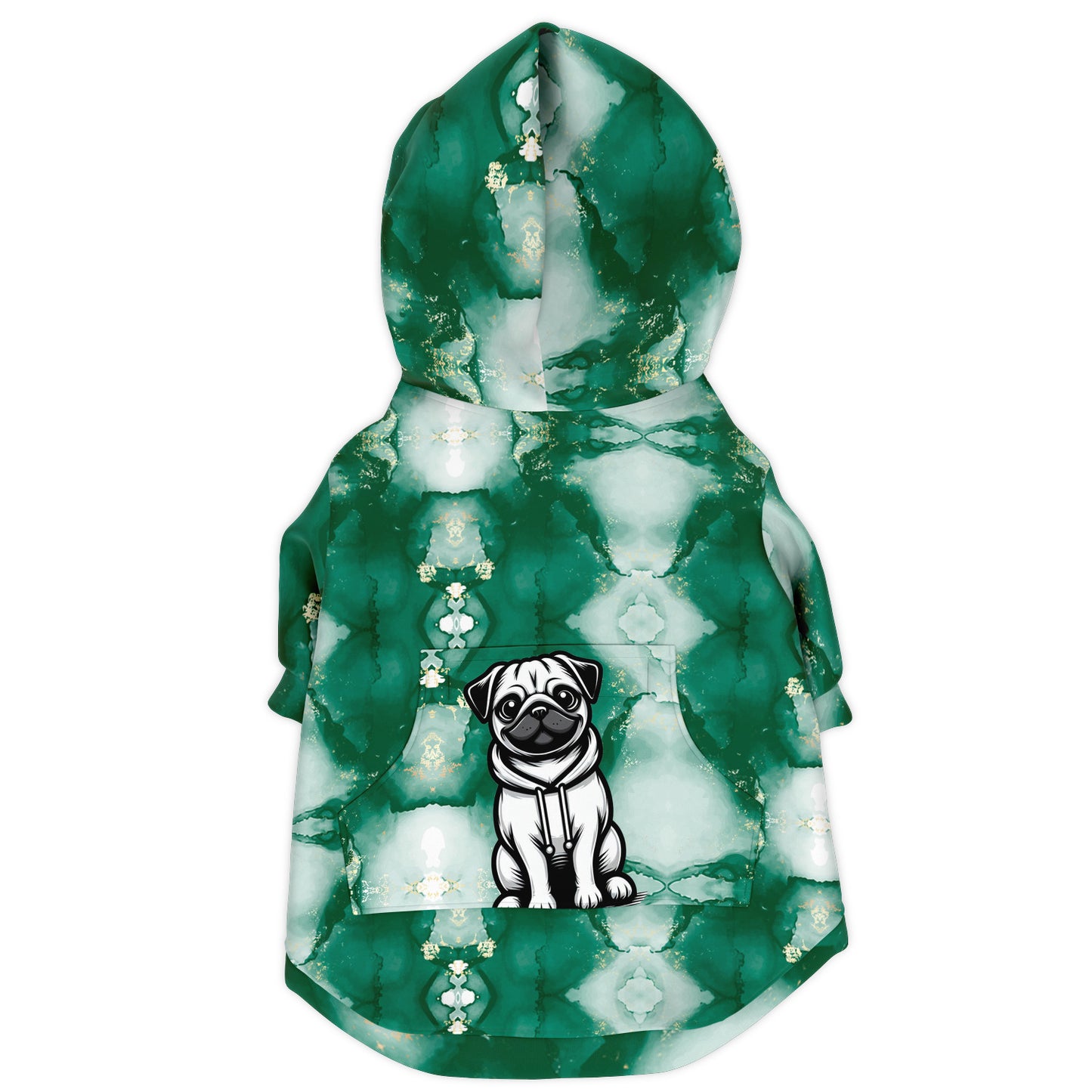 Ivan - Pug Zip-Up Hoodie