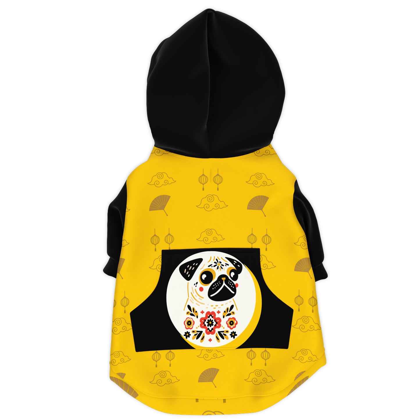 Lily - Pug Zip-Up Hoodie