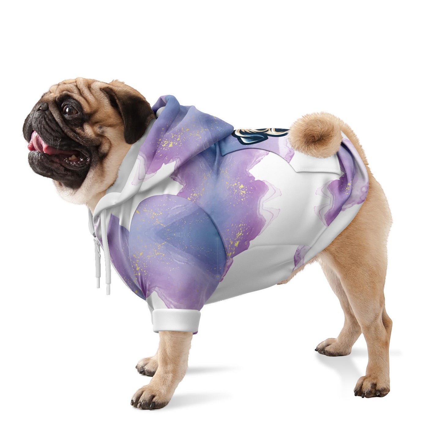 River - Pug Zip-Up Hoodie