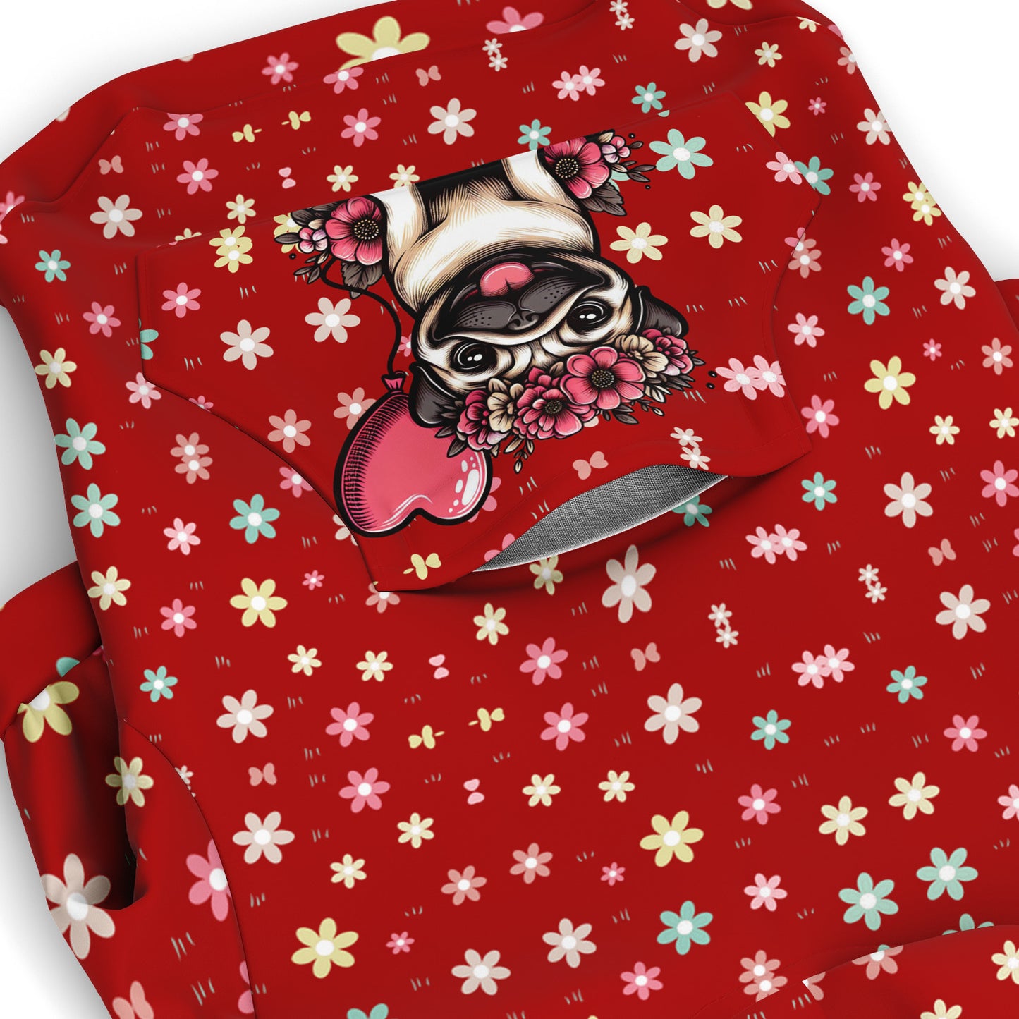 Synth - Pug Zip-Up Hoodie