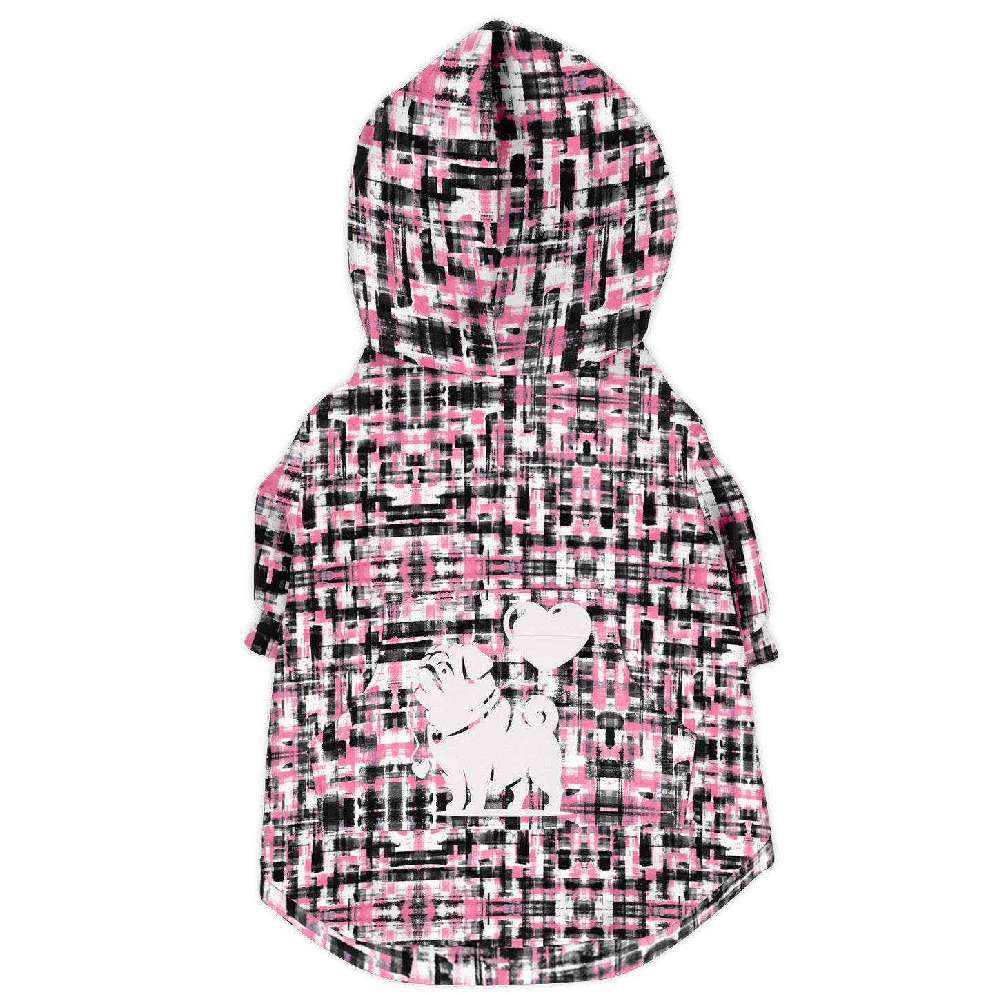 Ross - Pug Zip-Up Hoodie