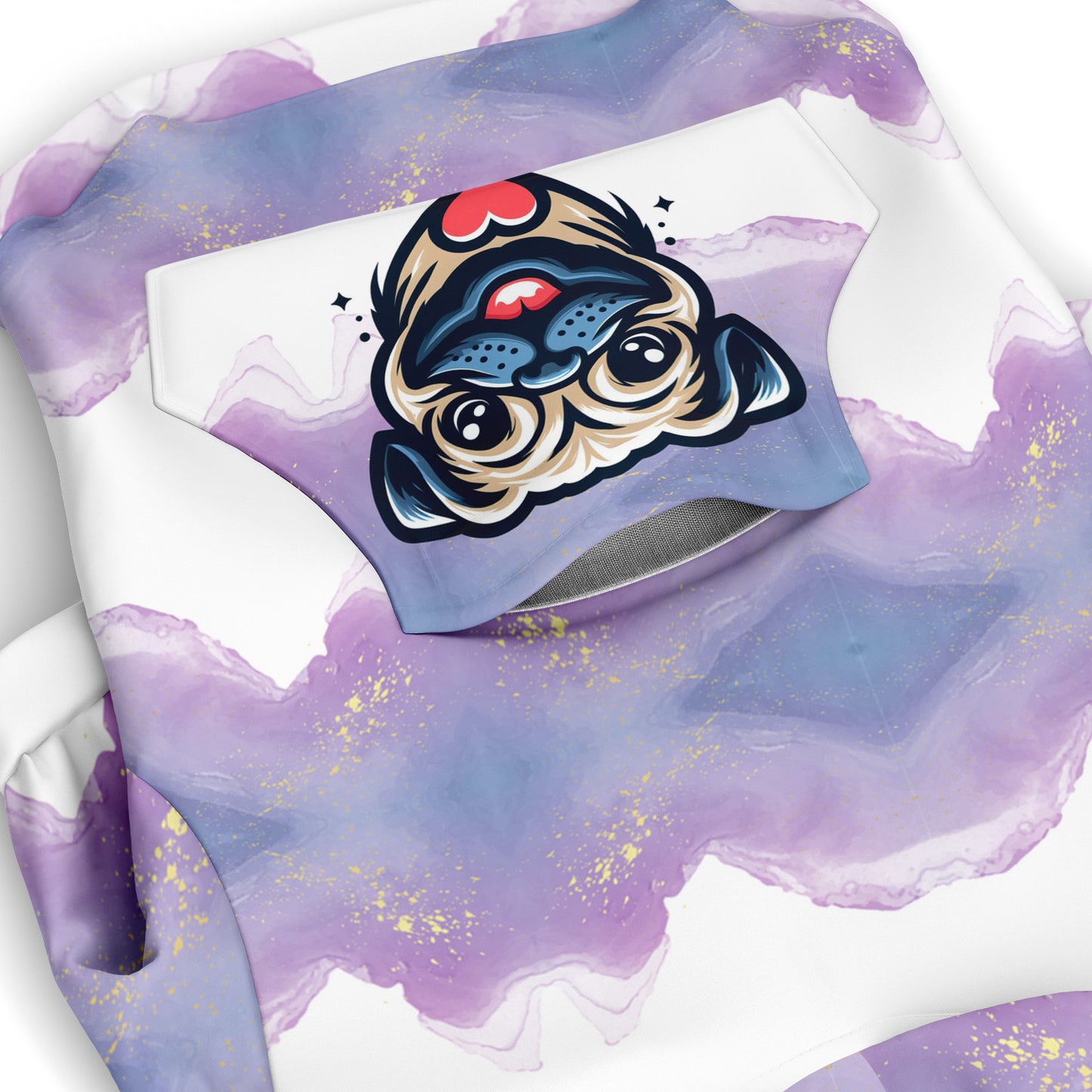 River - Pug Zip-Up Hoodie