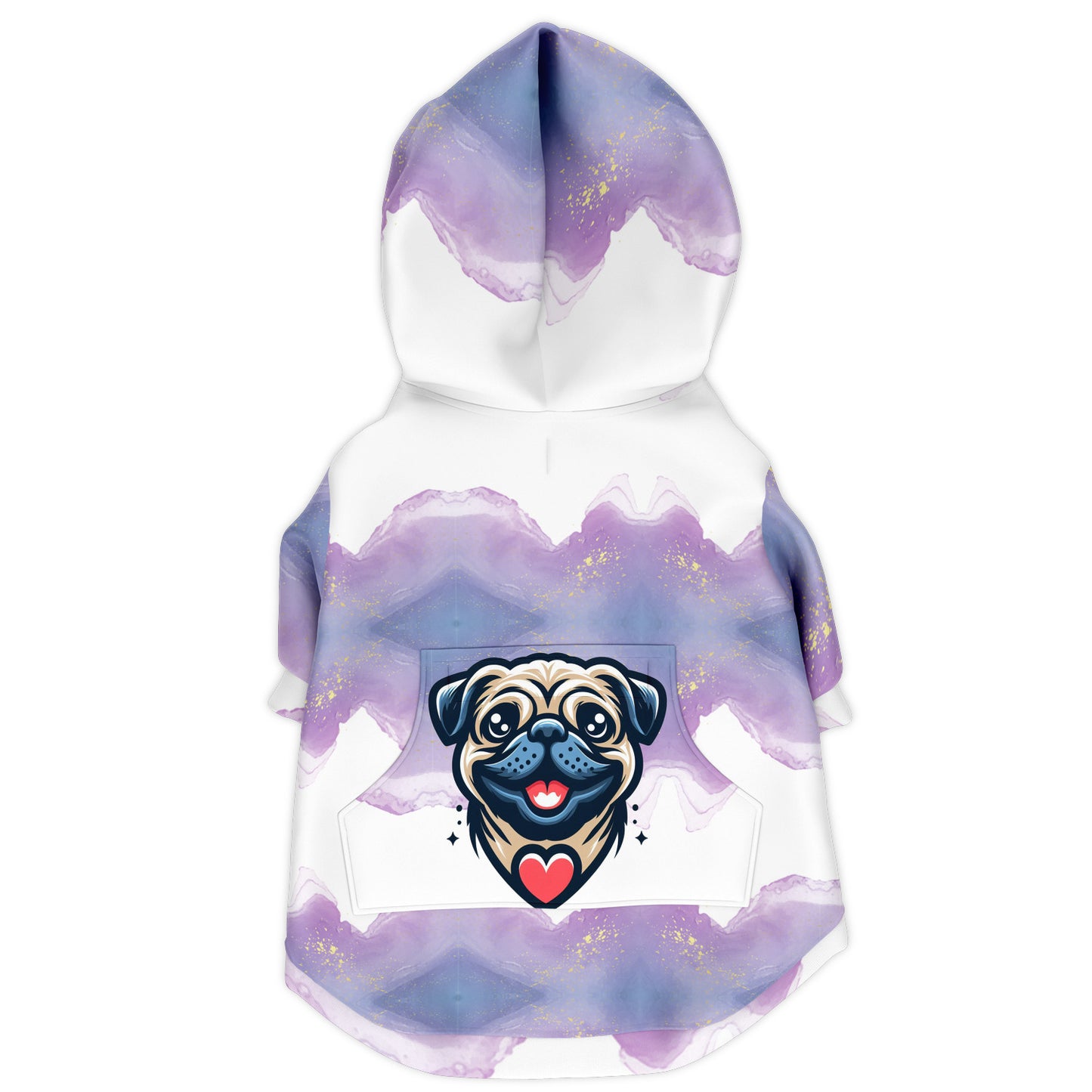 River - Pug Zip-Up Hoodie