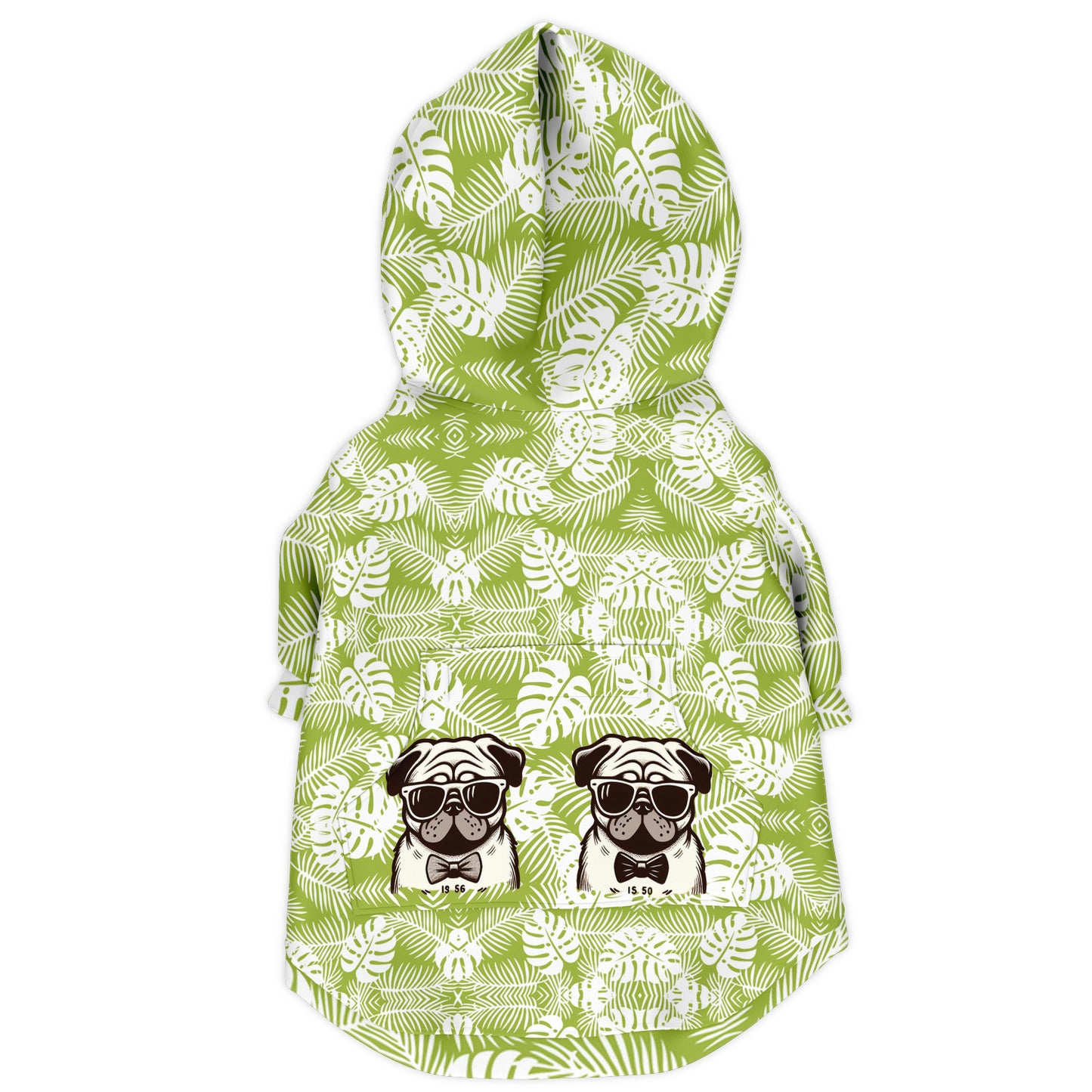 Boris - Pug Zip-Up Hoodie