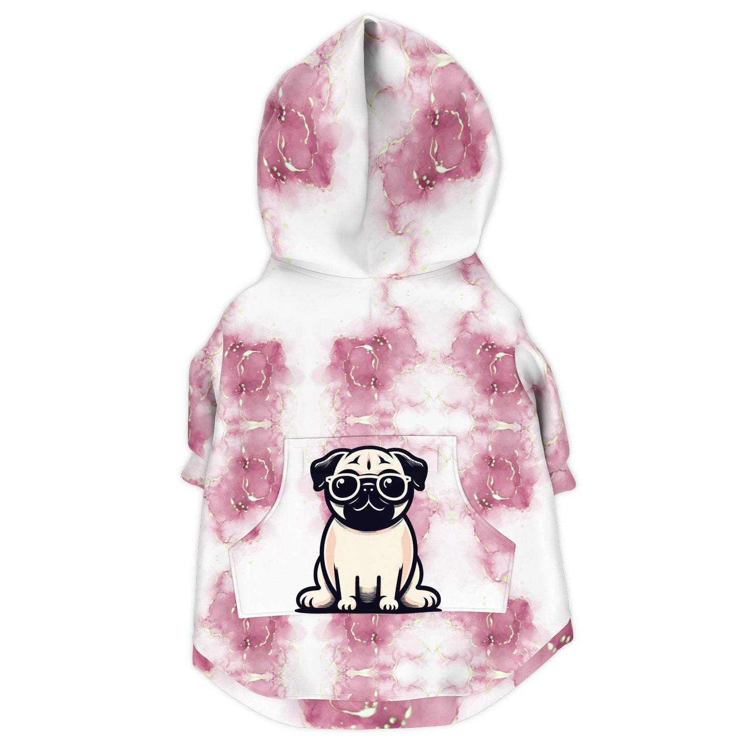 Rudy - Pug Zip-Up Hoodie