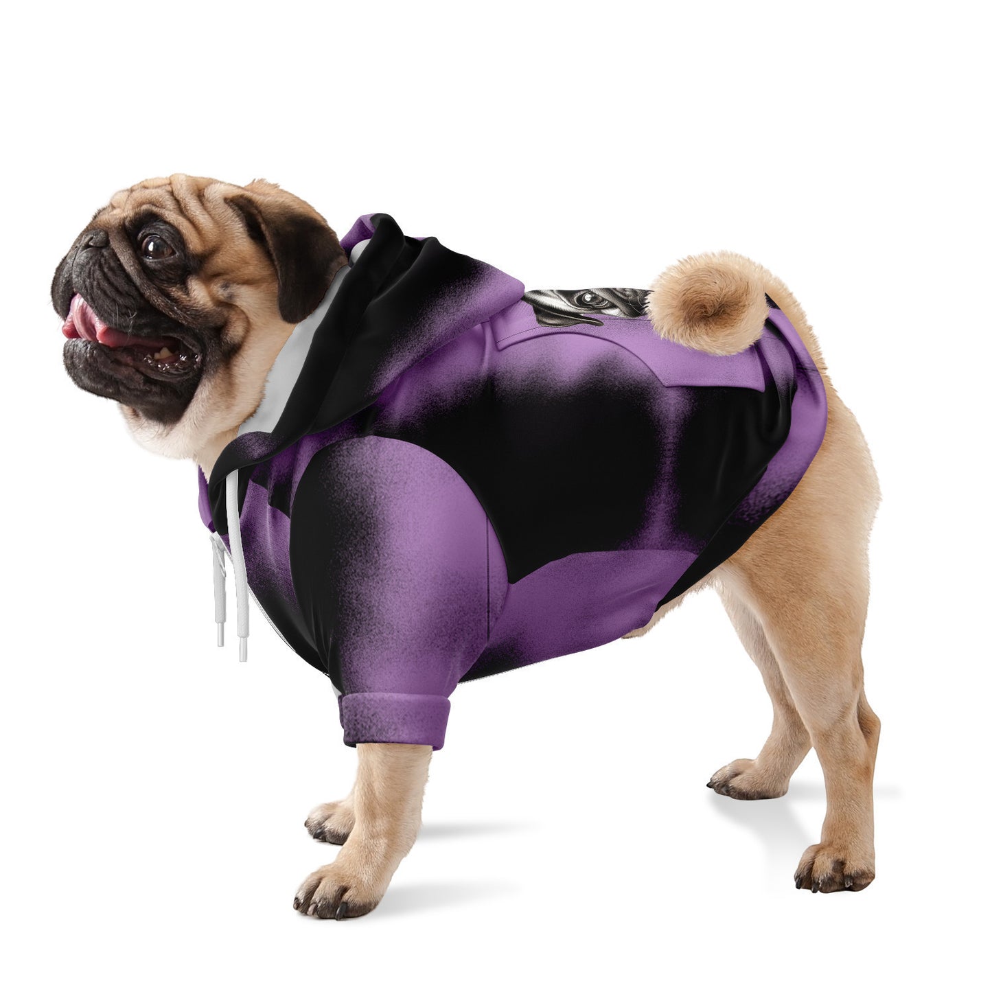 Drake - Pug Zip-Up Hoodie