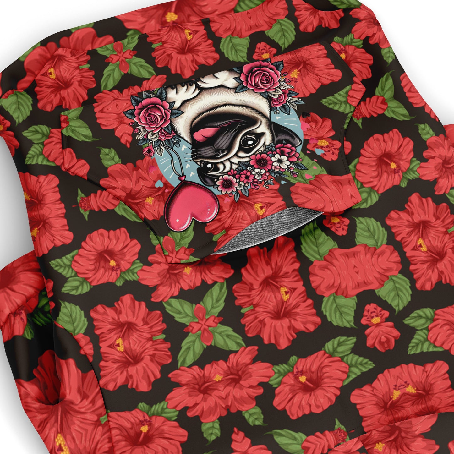 Badger - Pug Zip-Up Hoodie