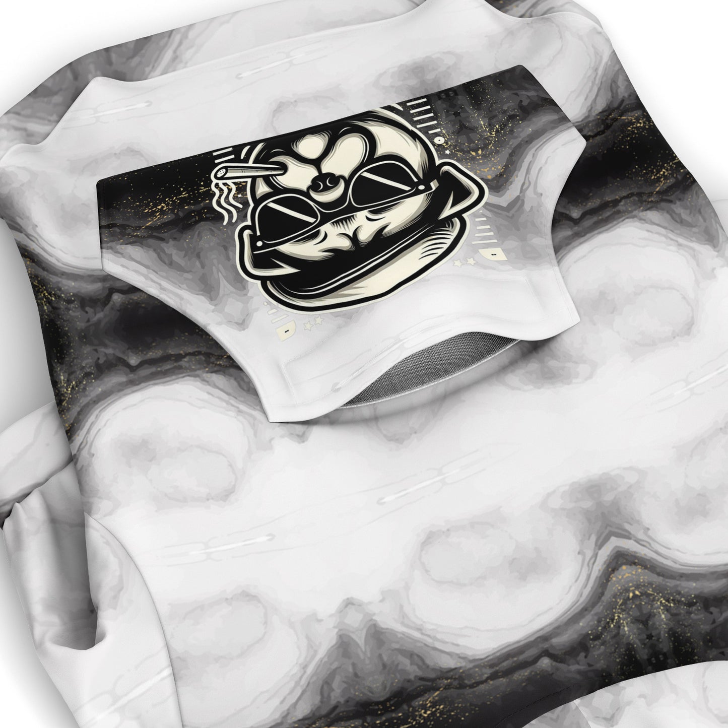 Joey - Pug Zip-Up Hoodie