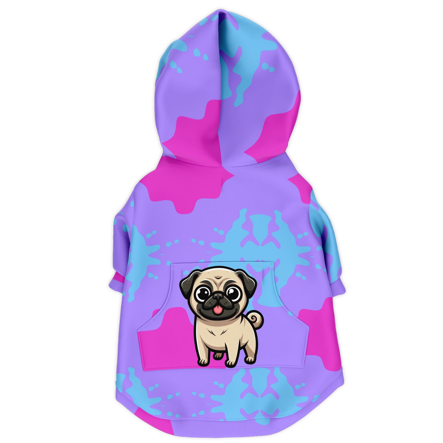 Cillian - Pug Zip-Up Hoodie
