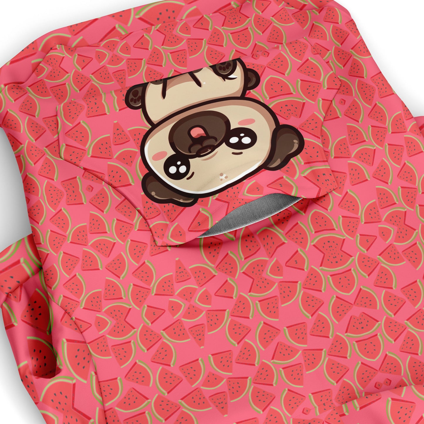 Mojo - Pug Zip-Up Hoodie