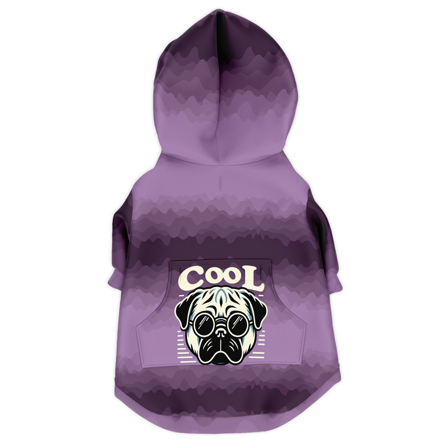 Andy - Pug Zip-Up Hoodie
