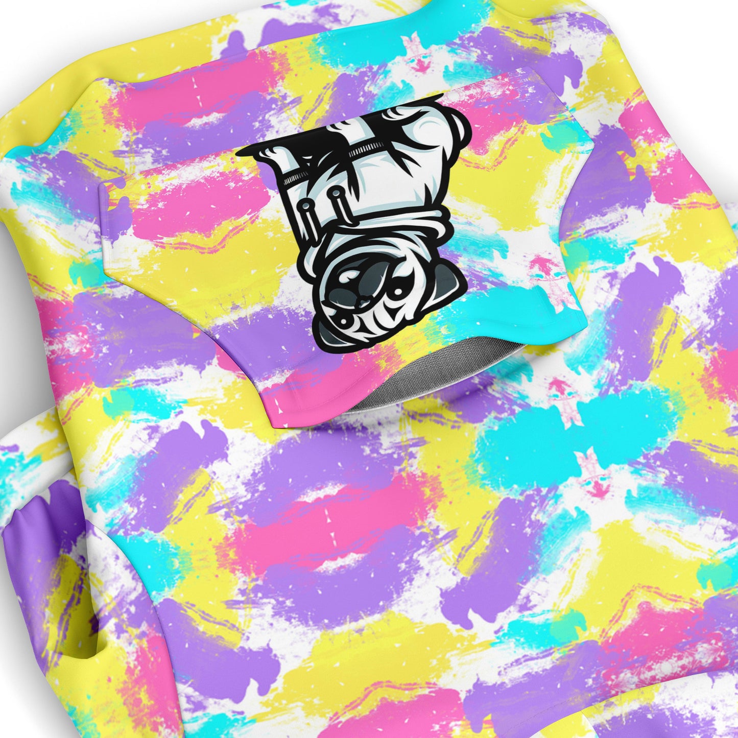 Busy - Pug Zip-Up Hoodie