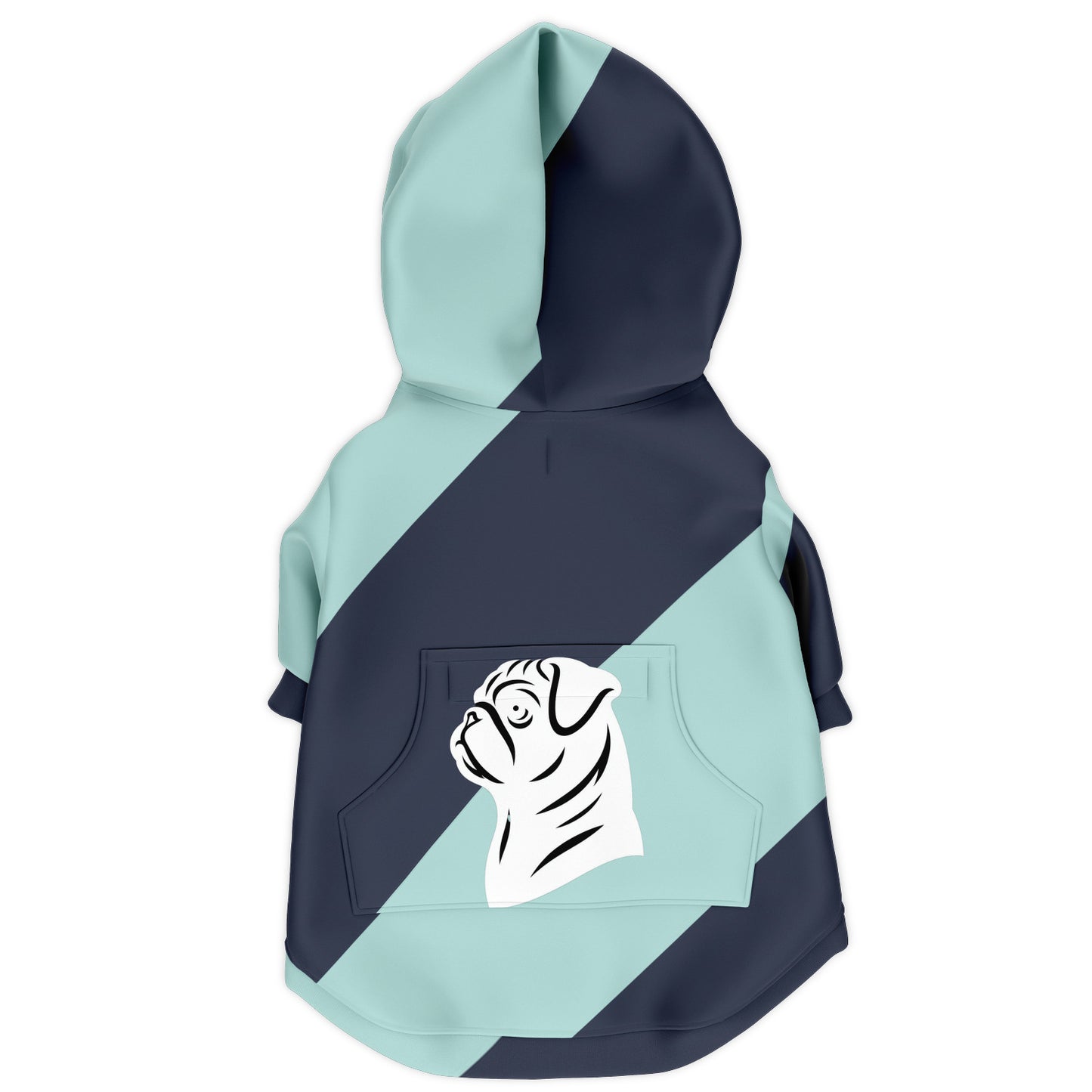 Willow - Pug Zip-Up Hoodie