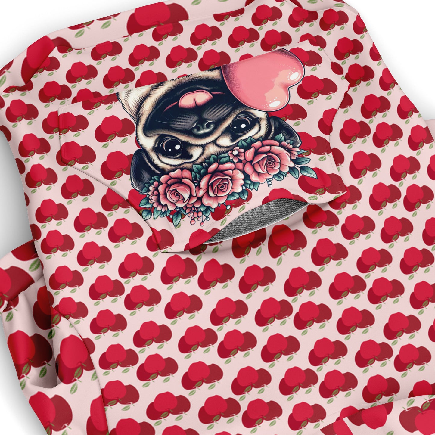 Joplin - Pug Zip-Up Hoodie