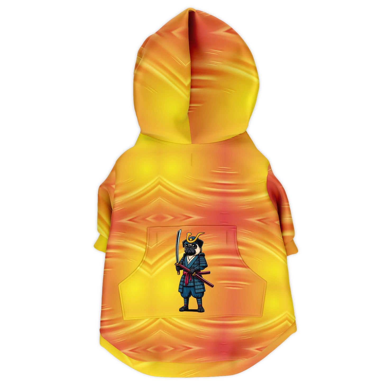Kev - Pug Zip-Up Hoodie