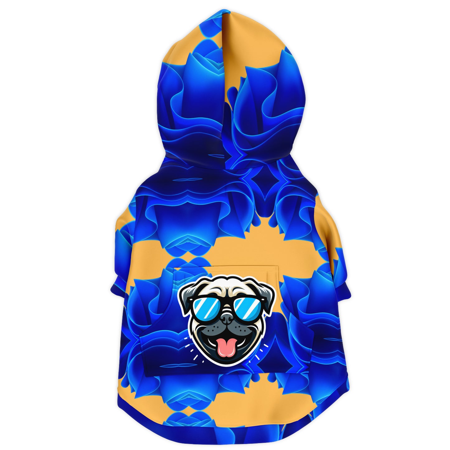 Hermes - Pug Zip-Up Hoodie