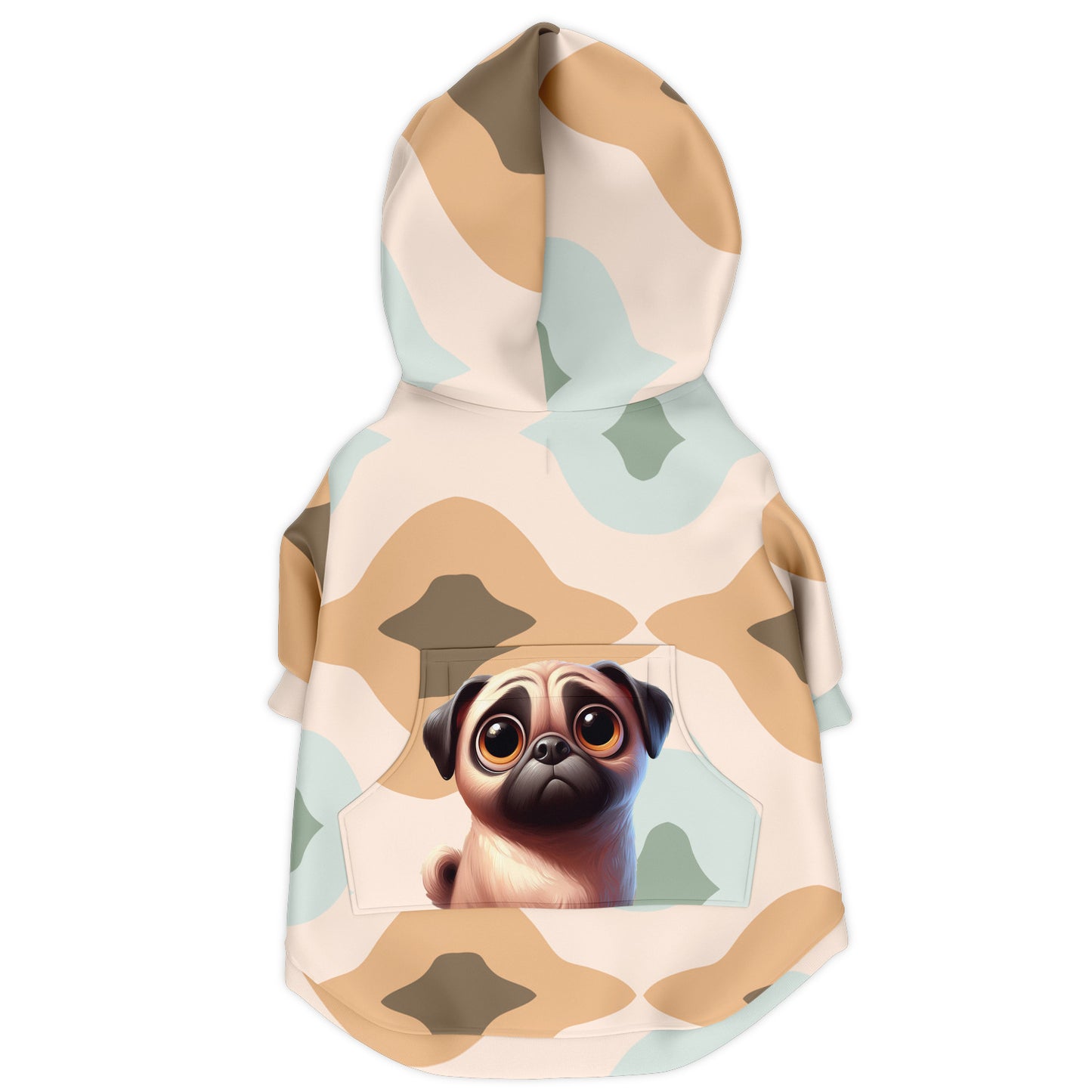 Jack - Pug Zip-Up Hoodie