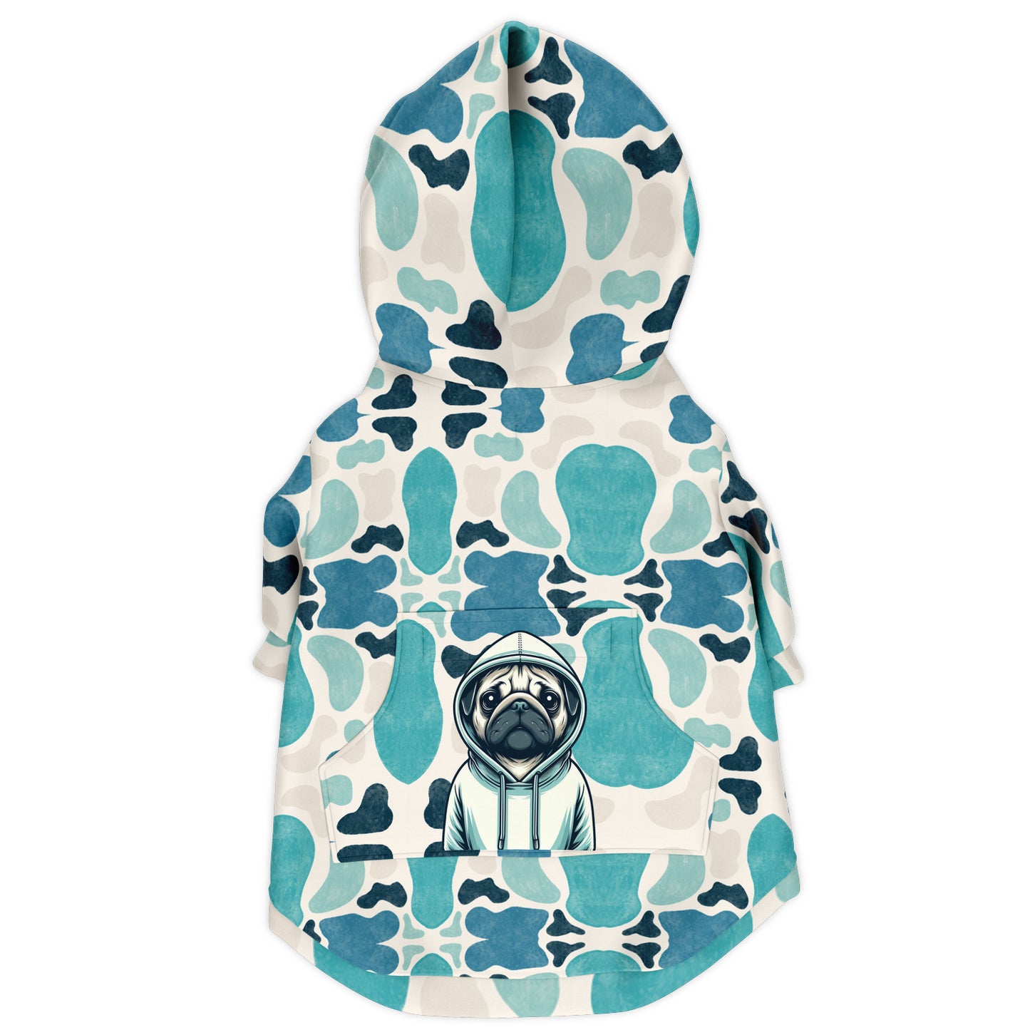Thor - Pug Zip-Up Hoodie