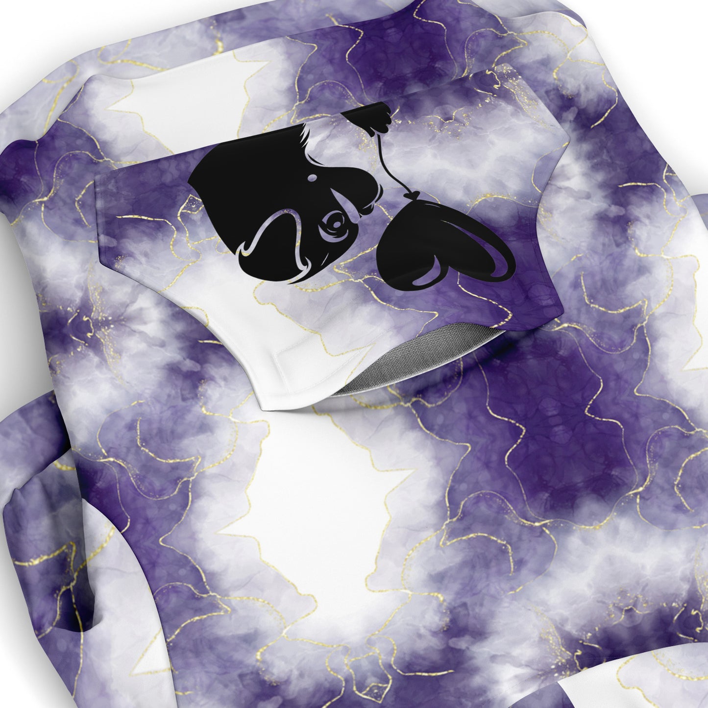 Gunther - Pug Zip-Up Hoodie