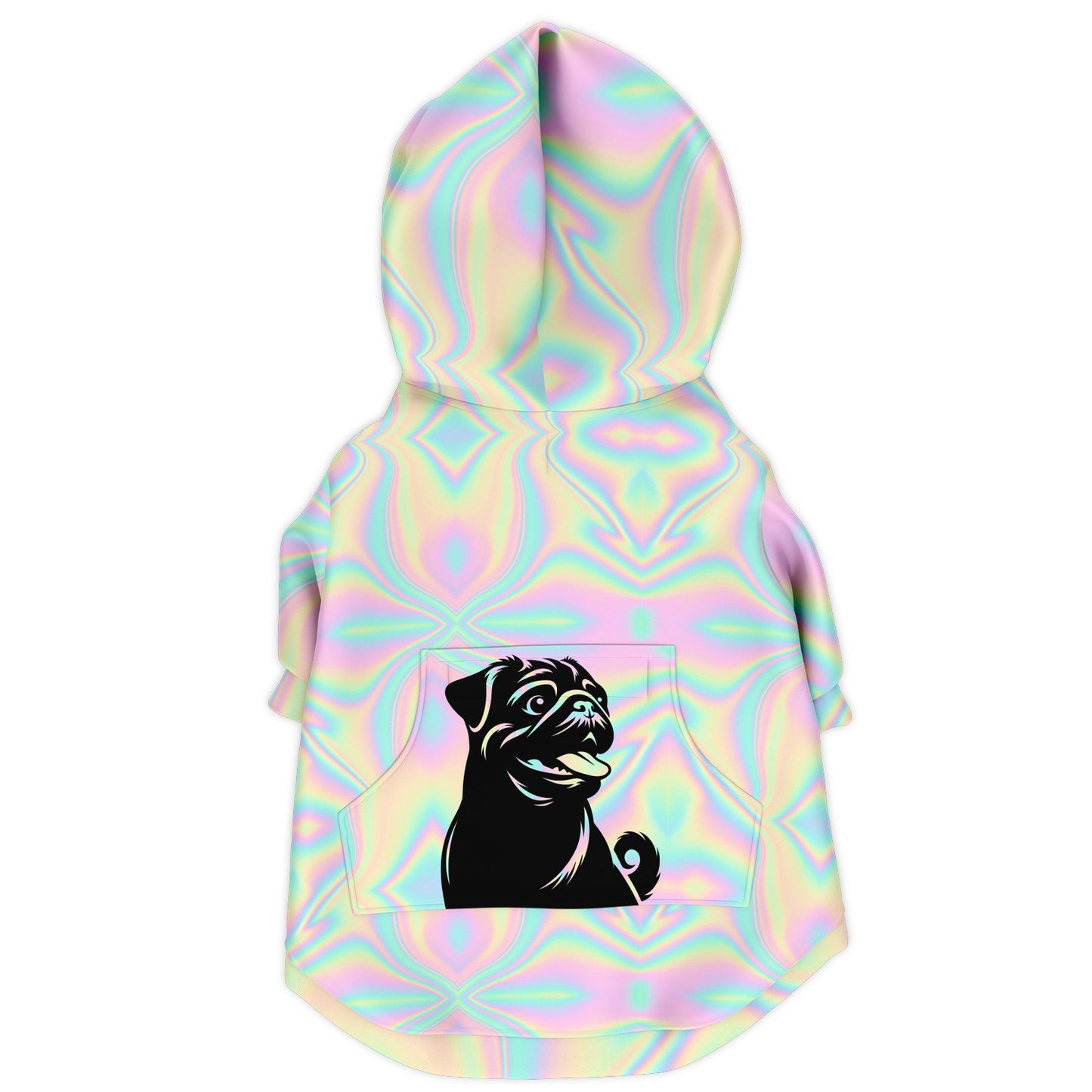 Paisley - Pug Zip-Up Hoodie