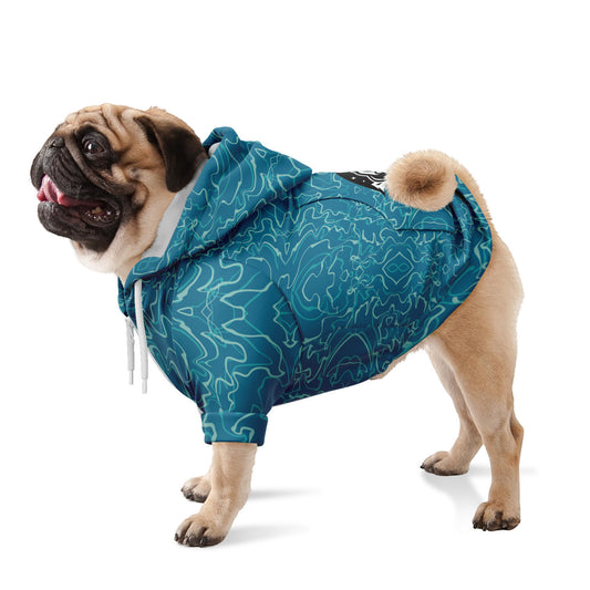 Tony - Pug Zip-Up Hoodie