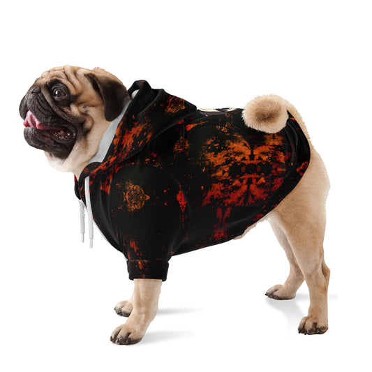 Lillian - Pug Zip-Up Hoodie