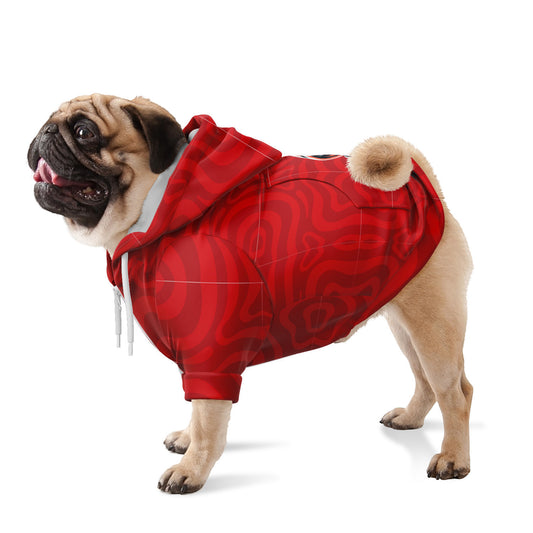 Murphey - Pug Zip-Up Hoodie