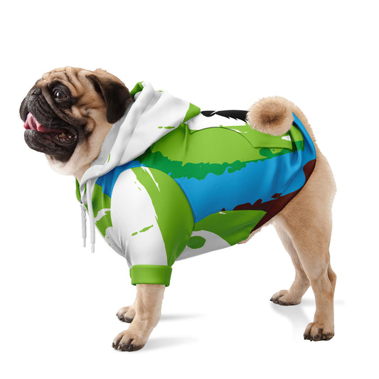 Roxy - Pug Zip-Up Hoodie