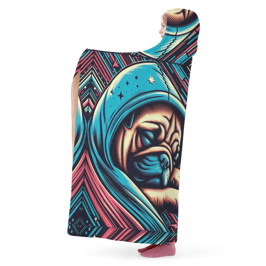 Micro - Hooded Blanket