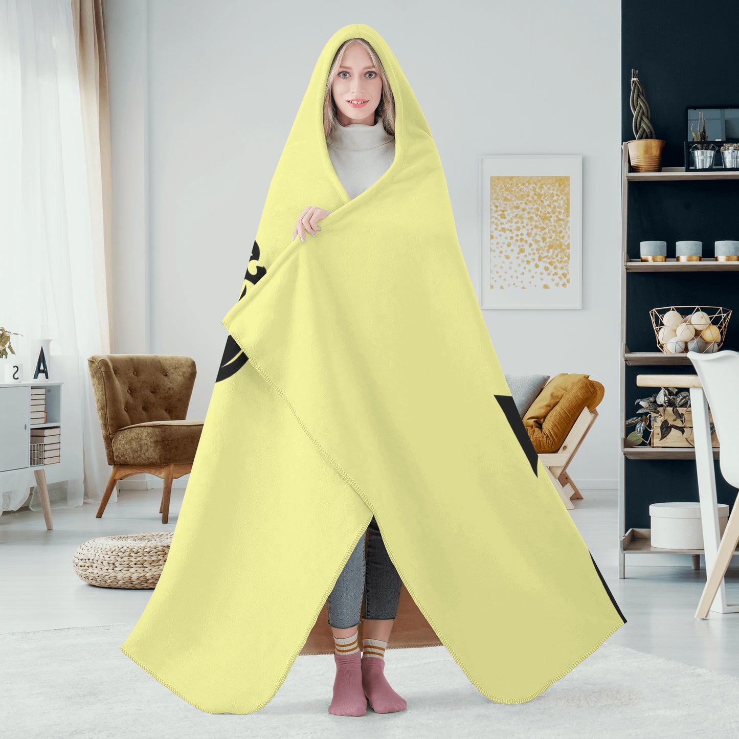 Waffle - Hooded Blanket