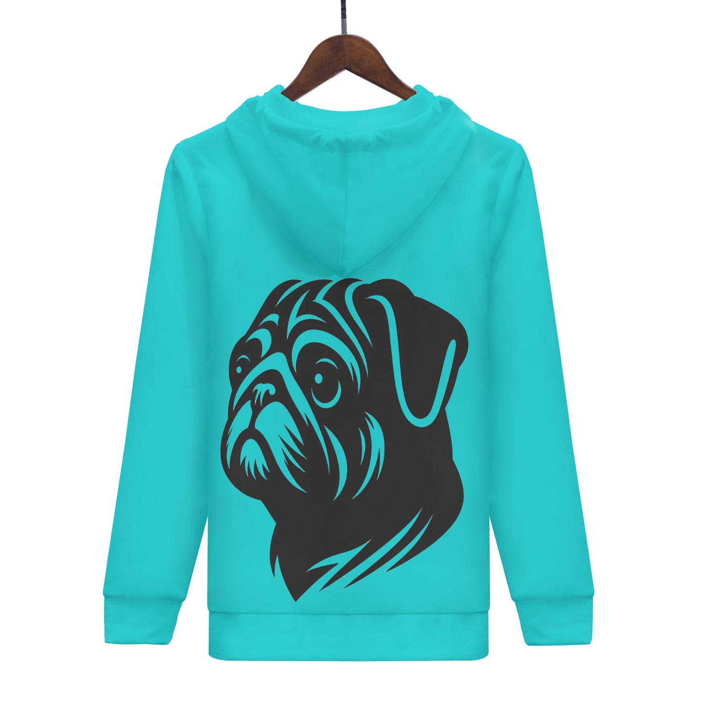 Yeti - All Over Print Zip Up Hoodie