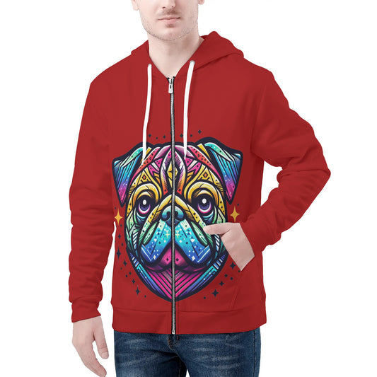 Whopper - All Over Print Zip Up Hoodie