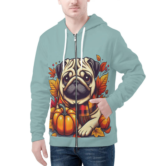Vast - All Over Print Zip Up Hoodie