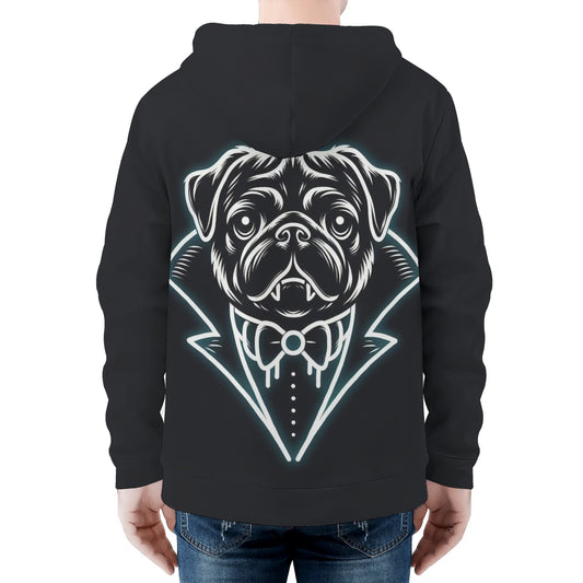 Mondo - All Over Print Zip Up Hoodie