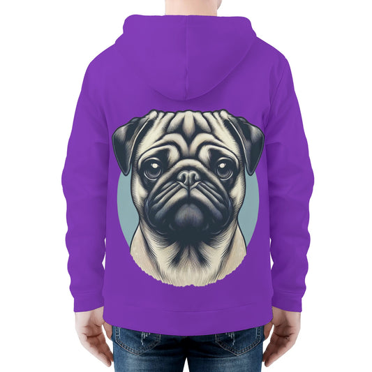Kodiak - All Over Print Zip Up Hoodie