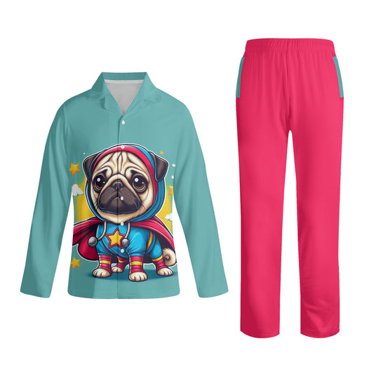 Norah - All Over Print Womens Pajamas