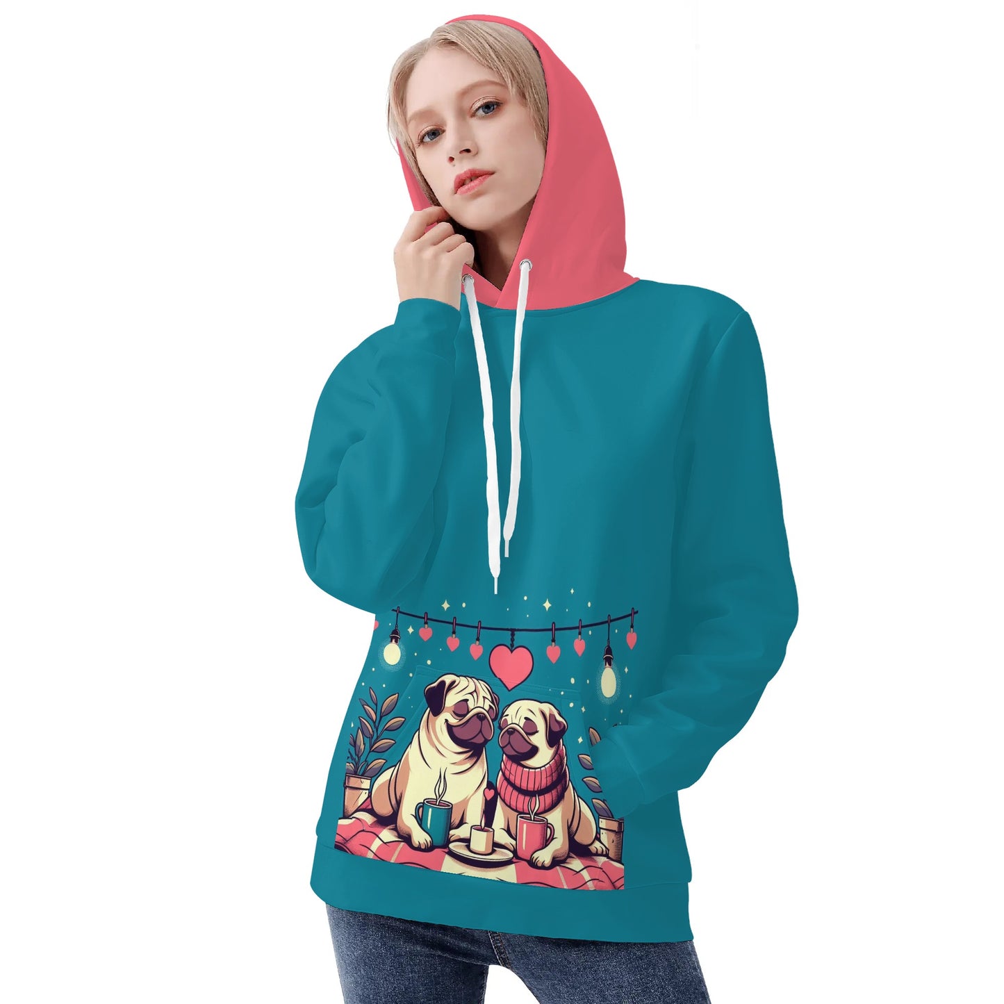 Priya-  All Over Print Hoodie