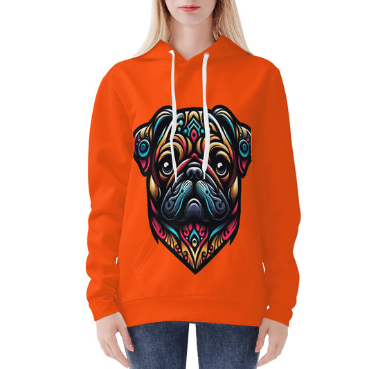 Flora-  All Over Print Hoodie