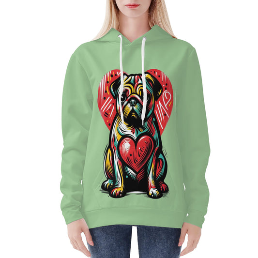 Althea -  All Over Print Hoodie