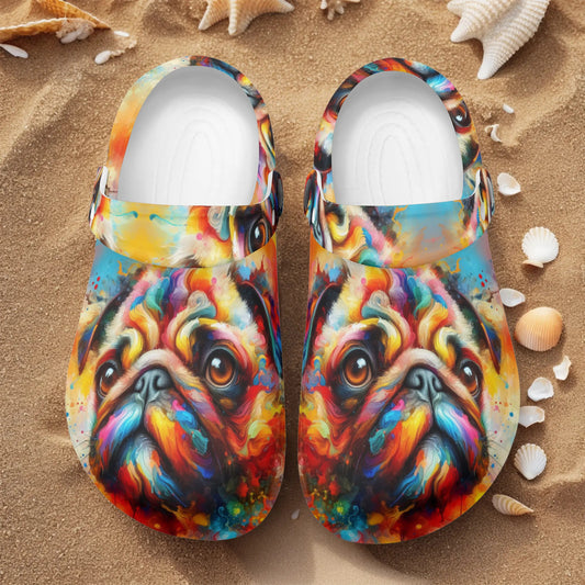 Paisley - Nursing Slip On Clogs